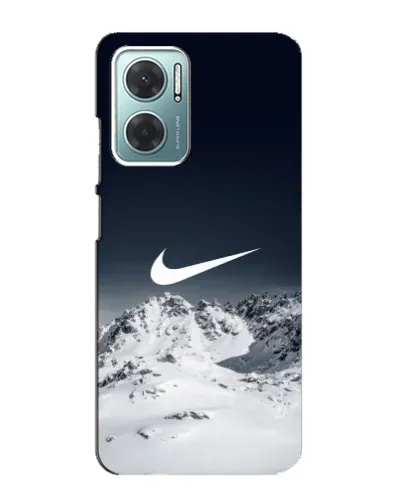 Чехол для Xiaomi Redmi Note 11E с картинкой «Nike — зимние горы» Чехол для Xiaomi Redmi Note 11E с картинкой «Nike — зимние горы»