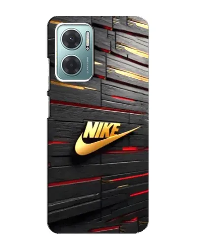 Чехол для Xiaomi Redmi Note 11E с картинкой «Золотой Nike на металле» Чехол для Xiaomi Redmi Note 11E с картинкой «Золотой Nike на металле»