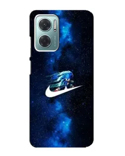 Чехол для Xiaomi Redmi Note 11E с картинкой «Звездный путь Nike» Чехол для Xiaomi Redmi Note 11E с картинкой «Звездный путь Nike»
