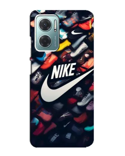 Чехол для Xiaomi Redmi Note 11E с картинкой «Коллекция кроссовок Nike» Чехол для Xiaomi Redmi Note 11E с картинкой «Коллекция кроссовок Nike»