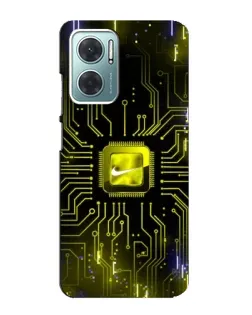 Чехол для Xiaomi Redmi Note 11E с картинкой «Nike — золотая искра» Чехол для Xiaomi Redmi Note 11E с картинкой «Nike — золотая искра»