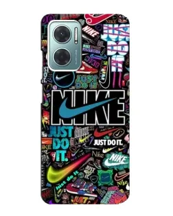 Чехол для Xiaomi Redmi Note 11E с картинкой «Яркий коллаж Nike» Чехол для Xiaomi Redmi Note 11E с картинкой «Яркий коллаж Nike»