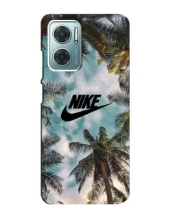 Чехол для Xiaomi Redmi Note 11E с картинкой «Тропический принт Nike» Чехол для Xiaomi Redmi Note 11E с картинкой «Тропический принт Nike»