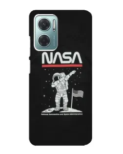 Чехол для Xiaomi Redmi Note 11E с картинкой «NASA — шагаем по Луне» Чехол для Xiaomi Redmi Note 11E с картинкой «NASA — шагаем по Луне»