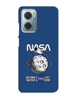 Чехол для Xiaomi Redmi Note 11E с картинкой «NASA — лунная миссия» Чехол для Xiaomi Redmi Note 11E с картинкой «NASA — лунная миссия»