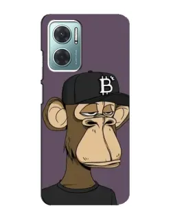 Чехол для Xiaomi Redmi Note 11E с картинкой «Bored Ape в кепке» Чехол для Xiaomi Redmi Note 11E с картинкой «Bored Ape в кепке»