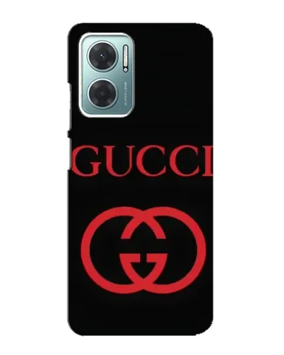 Чехол для Xiaomi Redmi Note 11E с картинкой «Gucci — красный логотип» Чехол для Xiaomi Redmi Note 11E с картинкой «Gucci — красный логотип»