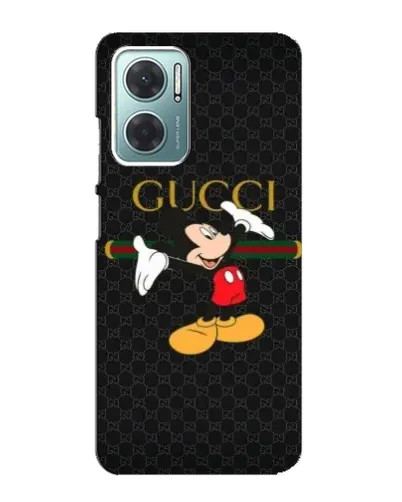 Чехол для Xiaomi Redmi Note 11E с картинкой «Микки Маус Gucci» Чехол для Xiaomi Redmi Note 11E с картинкой «Микки Маус Gucci»