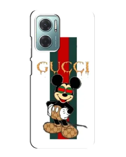 Чехол для Xiaomi Redmi Note 11E с картинкой «Микки Маус Gucci — полосы» Чехол для Xiaomi Redmi Note 11E с картинкой «Микки Маус Gucci — полосы»