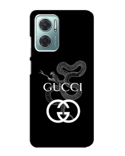 Чехол для Xiaomi Redmi Note 11E с картинкой «Gucci — серебряная змея» Чехол для Xiaomi Redmi Note 11E с картинкой «Gucci — серебряная змея»