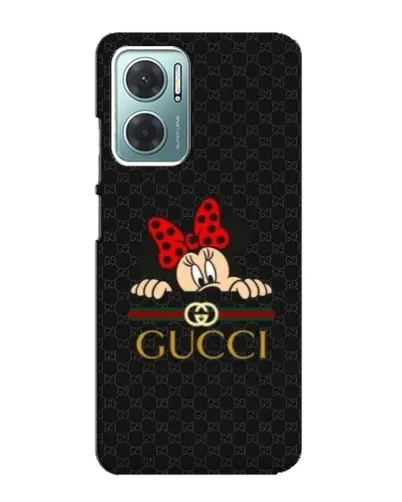 Чехол для Xiaomi Redmi Note 11E с картинкой «Минни Маус Gucci — черный» Чехол для Xiaomi Redmi Note 11E с картинкой «Минни Маус Gucci — черный»