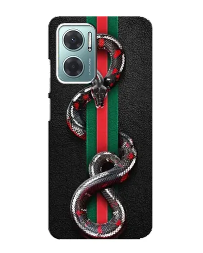 Чехол для Xiaomi Redmi Note 11E с картинкой «Gucci — змея на полосе» Чехол для Xiaomi Redmi Note 11E с картинкой «Gucci — змея на полосе»