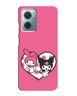 Чехол для Xiaomi Redmi Note 11E с картинкой «Kuromi и My Melody» Чехол для Xiaomi Redmi Note 11E с картинкой «Kuromi и My Melody»