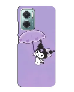 Чехол для Xiaomi Redmi Note 11E с картинкой «Kuromi с зонтиком» Чехол для Xiaomi Redmi Note 11E с картинкой «Kuromi с зонтиком»