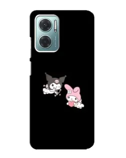 Чехол для Xiaomi Redmi Note 11E с картинкой «My Melody и Kuromi» Чехол для Xiaomi Redmi Note 11E с картинкой «My Melody и Kuromi»