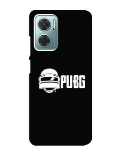 Чехол для Xiaomi Redmi Note 11E с картинкой «PUBG — классический лого»