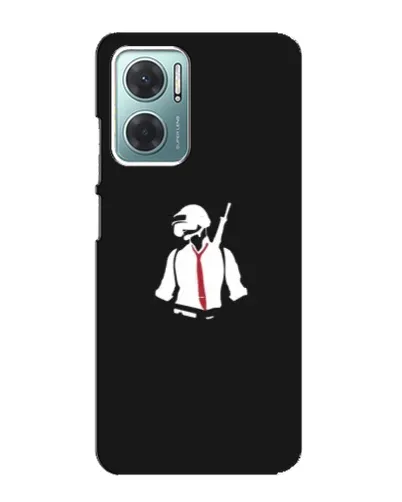 Чехол для Xiaomi Redmi Note 11E с картинкой «PUBG — силуэт воина» Чехол для Xiaomi Redmi Note 11E с картинкой «PUBG — силуэт воина»