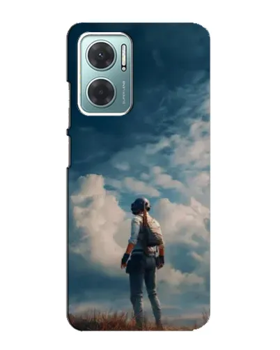 Чехол для Xiaomi Redmi Note 11E с картинкой «Герой PUBG на скале» Чехол для Xiaomi Redmi Note 11E с картинкой «Герой PUBG на скале»
