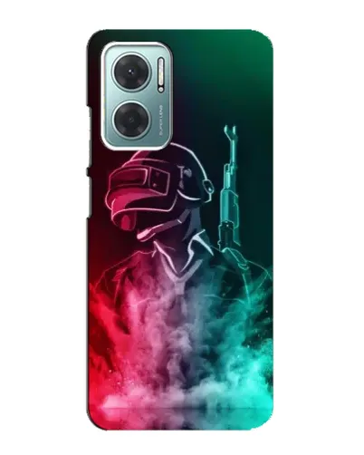 Чехол для Xiaomi Redmi Note 11E с картинкой «PUBG — огненный воин» Чехол для Xiaomi Redmi Note 11E с картинкой «PUBG — огненный воин»