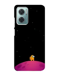 Чехол для Xiaomi Redmi Note 11E с картинкой «Одинокий герой на планете» Чехол для Xiaomi Redmi Note 11E с картинкой «Одинокий герой на планете»