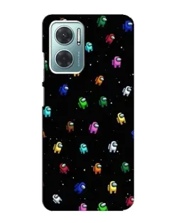 Чехол для Xiaomi Redmi Note 11E с картинкой «Экипаж Among Us» Чехол для Xiaomi Redmi Note 11E с картинкой «Экипаж Among Us»