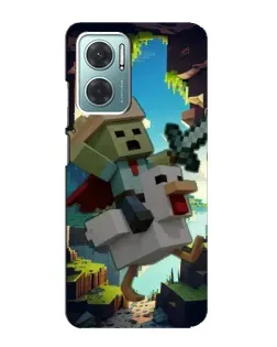 Чехол для Xiaomi Redmi Note 11E с картинкой «Стив и гусь» Чехол для Xiaomi Redmi Note 11E с картинкой «Стив и гусь»