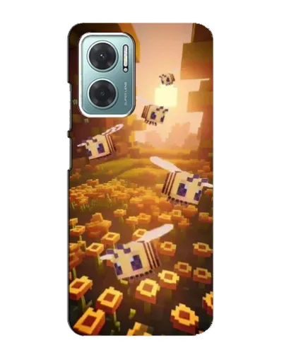 Чехол для Xiaomi Redmi Note 11E с картинкой «Поле подсолнухов»