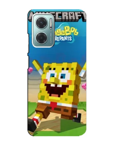 Чехол для Xiaomi Redmi Note 11E с картинкой «Губка Боб Minecraft» Чехол для Xiaomi Redmi Note 11E с картинкой «Губка Боб Minecraft»