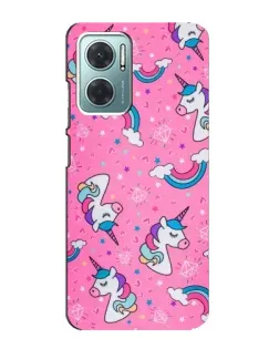 Чехол для Xiaomi Redmi Note 11E с картинкой «Unicorn паттерн розовый» Чехол для Xiaomi Redmi Note 11E с картинкой «Unicorn паттерн розовый»