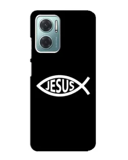 Чехол для Xiaomi Redmi Note 11E с картинкой «Классический Jesus»