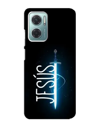 Чехол для Xiaomi Redmi Note 11E с картинкой «Меч Духа Jesus» Чехол для Xiaomi Redmi Note 11E с картинкой «Меч Духа Jesus»