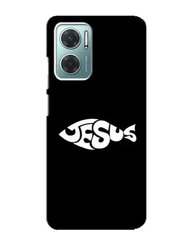 Чехол для Xiaomi Redmi Note 11E с картинкой «Рыба Jesus» Чехол для Xiaomi Redmi Note 11E с картинкой «Рыба Jesus»