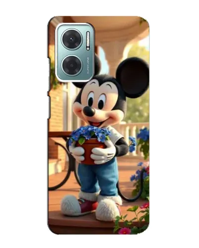 Чехол для Xiaomi Redmi Note 11E с картинкой «Микки садовод» Чехол для Xiaomi Redmi Note 11E с картинкой «Микки садовод»