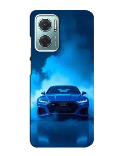 Чехол для Xiaomi Redmi Note 11E с картинкой «Audi — голубая энергия» Чехол для Xiaomi Redmi Note 11E с картинкой «Audi — голубая энергия»