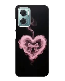 Чехол для Xiaomi Redmi Note 11E с картинкой «Дымчатое сердце»