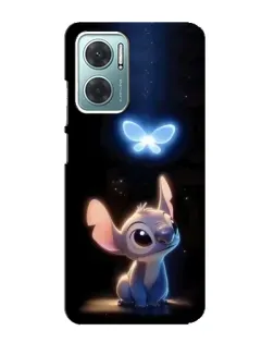 Чехол для Xiaomi Redmi Note 11E с картинкой «Сияющий Стич»