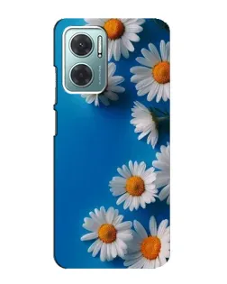 Чехол для Xiaomi Redmi Note 11E с картинкой «Белоснежные маргаритки»