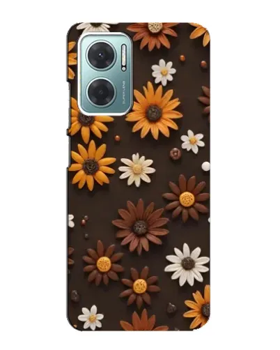 Чехол для Xiaomi Redmi Note 11E с картинкой «Узор из маленьких подсолнухов» Чехол для Xiaomi Redmi Note 11E с картинкой «Узор из маленьких подсолнухов»