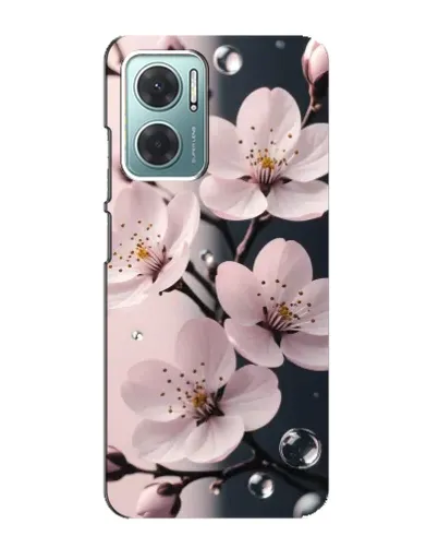 Чехол для Xiaomi Redmi Note 11E с картинкой «Нежная сакура и капли» Чехол для Xiaomi Redmi Note 11E с картинкой «Нежная сакура и капли»