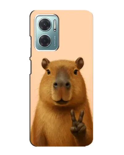 Чехол для Xiaomi Redmi Note 11E с картинкой «Капибара виктория» Чехол для Xiaomi Redmi Note 11E с картинкой «Капибара виктория»