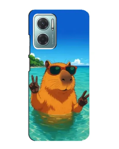 Чехол для Xiaomi Redmi Note 11E с картинкой «Морская капибара» Чехол для Xiaomi Redmi Note 11E с картинкой «Морская капибара»