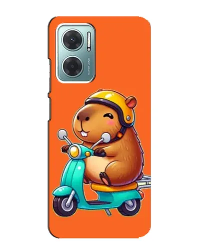 Чехол для Xiaomi Redmi Note 11E с картинкой «Капибара на скутере» Чехол для Xiaomi Redmi Note 11E с картинкой «Капибара на скутере»