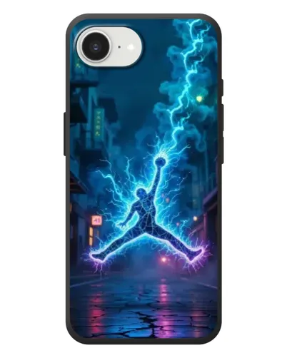 Чехол для iPhone 17e с картинкой «Jordan Gold Jumpman»