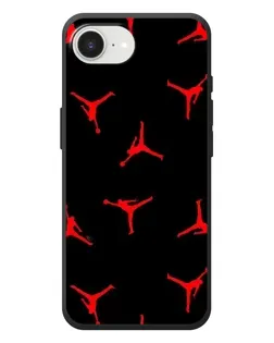 Чохол для iPhone 17e з картинкою «Jordan Red Pattern» Чохол для iPhone 17e з картинкою «Jordan Red Pattern»
