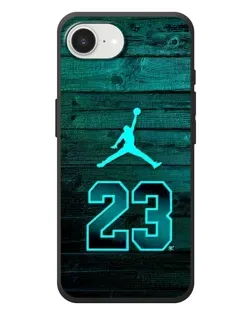 Чохол для iPhone 17e з картинкою «Jordan Cyan 23» Чохол для iPhone 17e з картинкою «Jordan Cyan 23»