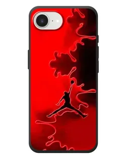 Чохол для iPhone 17e з картинкою «Jordan Red Smoke» Чохол для iPhone 17e з картинкою «Jordan Red Smoke»