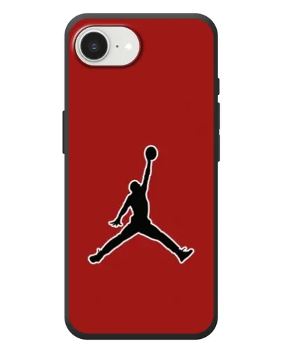 Чехол для iPhone 17e с картинкой «Jordan Red Back»