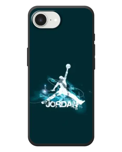 Чехол для iPhone 17e с картинкой «Jordan Blue Fire»