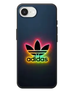 Чехол для iPhone 17e с картинкой «Неоновый Adidas»