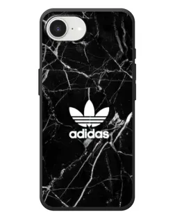 Чехол для iPhone 17e с картинкой «Белый мрамор Adidas»